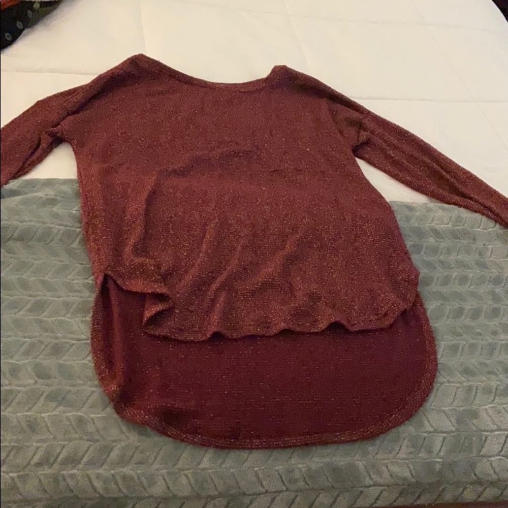 Red gold New Years shirt
